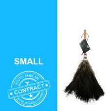 The Contract 16 - 16 inch black feathered duster