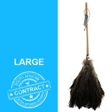 The Contract 28 - 28 inch black feathered duster