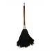 The Vintage 20 - 20 inch black feathered duster