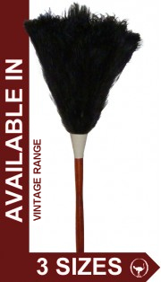 Vintage Range of Ostrich Feather Dusters, Ideal for Business