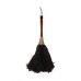 The Vintage 14 - 14 inch black feathered duster